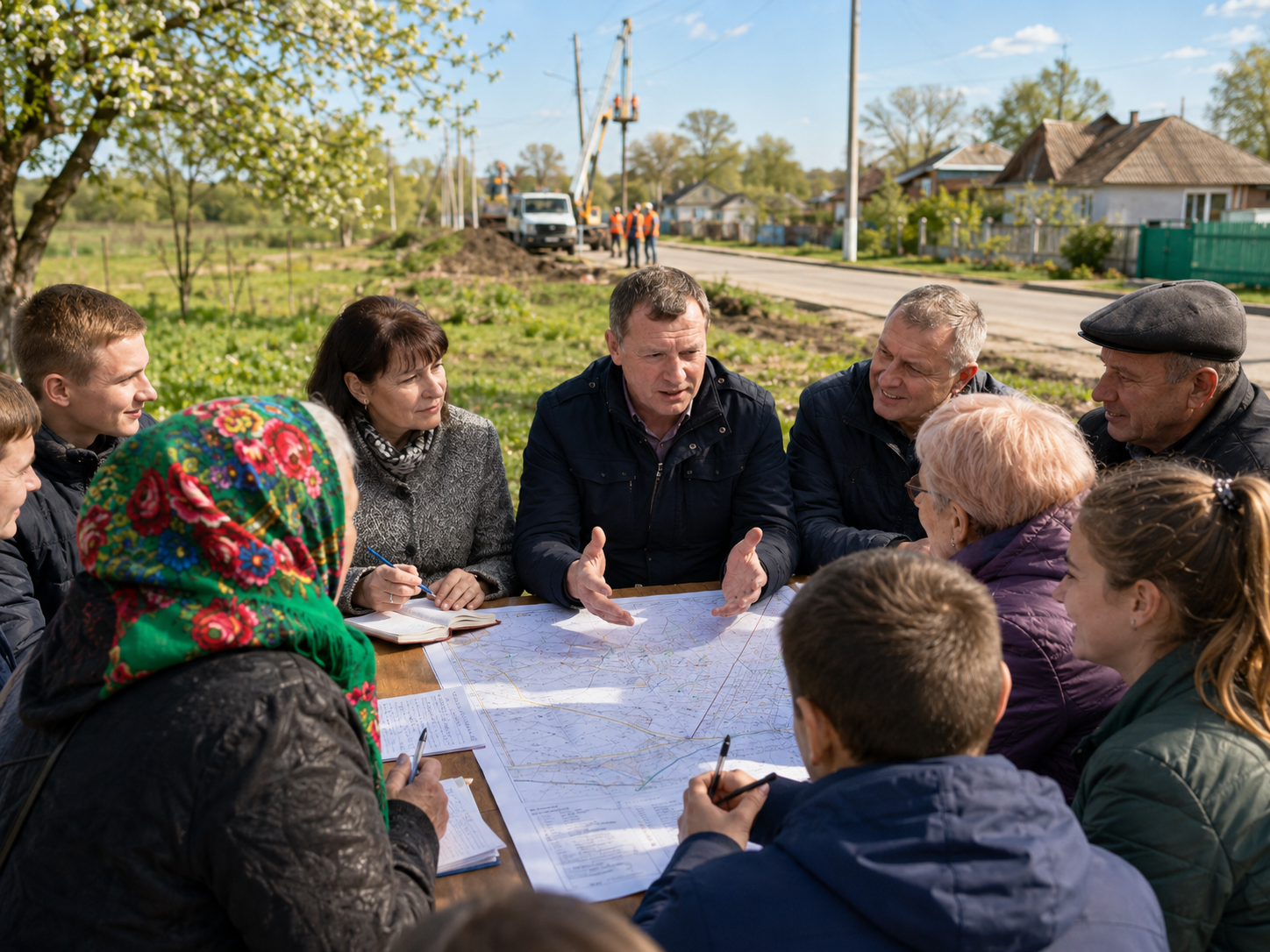 Gemeinde-Dialog im Wiederaufbau, Ukraine